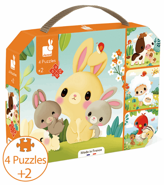 Janod  Progressive Puzzle Farm