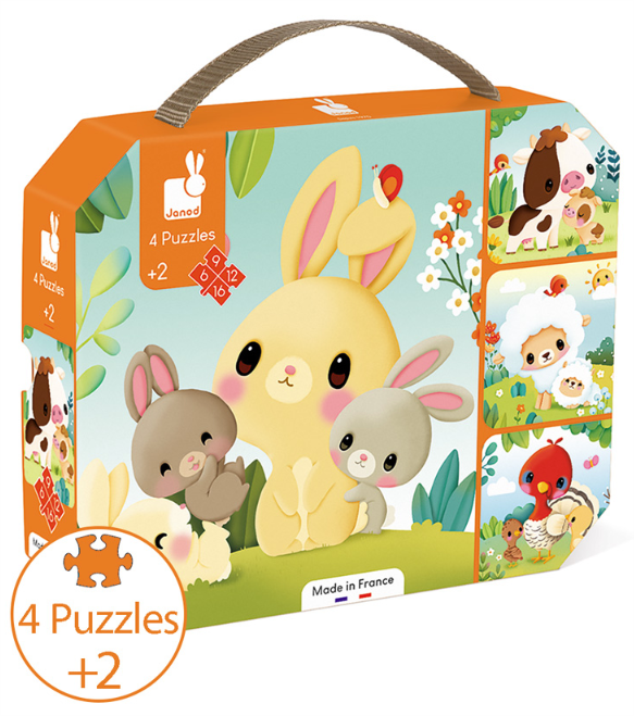 Janod  Progressive Puzzle Farm