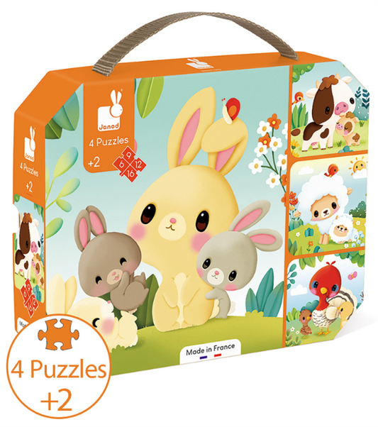 Janod  Progressive Puzzle Farm