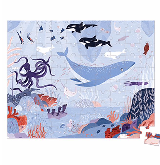Janod Artic Ocean Puzzle 100pc