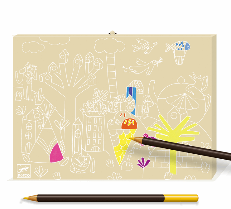 Djeco Box of Colours Set