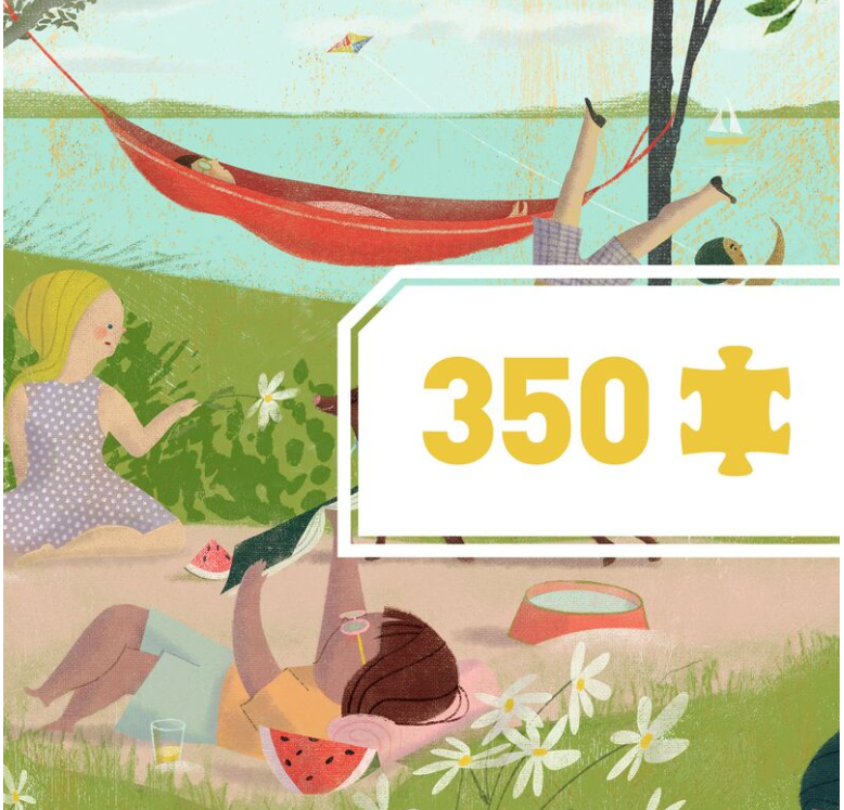 Djeco A Summers Day Gallery 350pc Puzzle