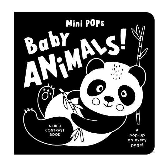 Mini Pops Baby Animals Board Book
