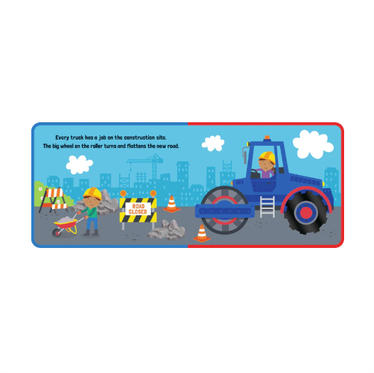 Trucks & Diggers Foam Touch & Feel Book