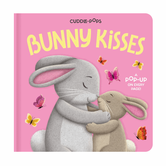 Cuddle Pops Bunny Kisses Pop Up Book