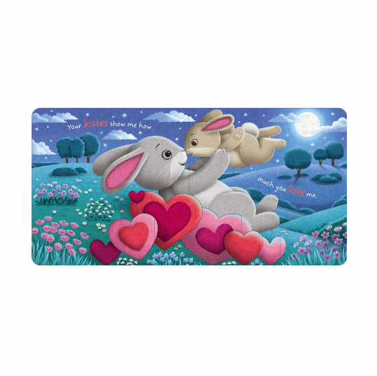 Cuddle Pops Bunny Kisses Pop Up Book