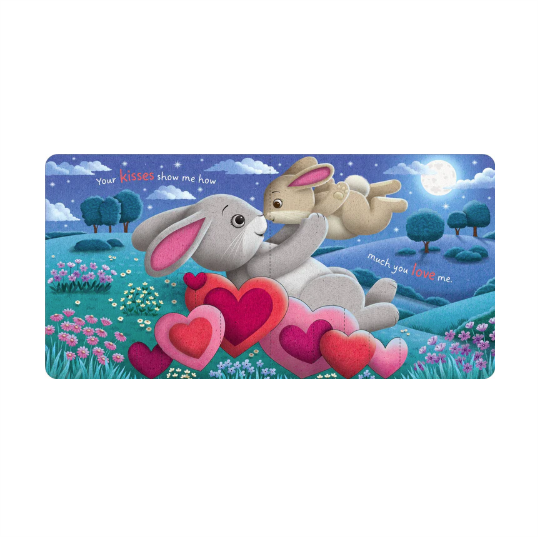 Cuddle Pops Bunny Kisses Pop Up Book
