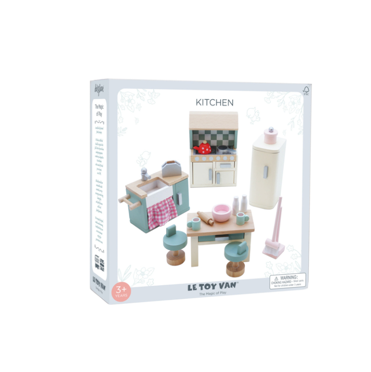 Le Toy Van Wooden Dollhouse Kitchen Set 20pc