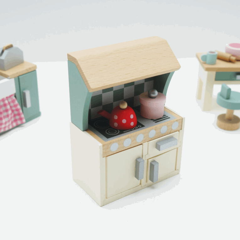 Le Toy Van Wooden Dollhouse Kitchen Set 20pc