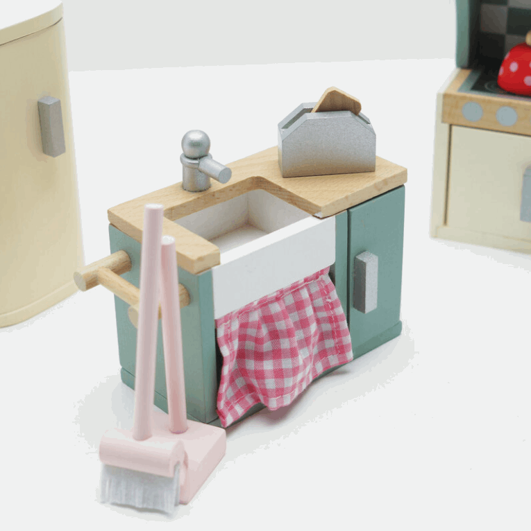Le Toy Van Wooden Dollhouse Kitchen Set 20pc