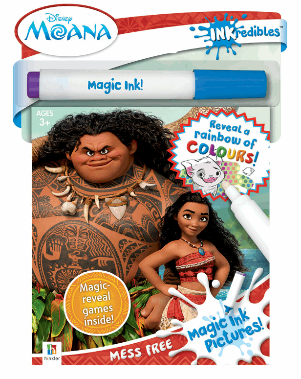 Hinkler INKredibles Magic Ink Moana