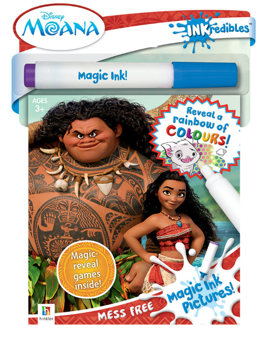 Hinkler INKredibles Magic Ink Moana