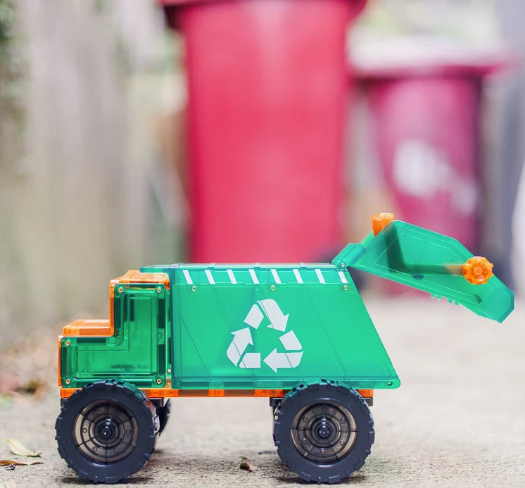 Tile Tek by Learn & Grow Toys MEGA Recycling Truck