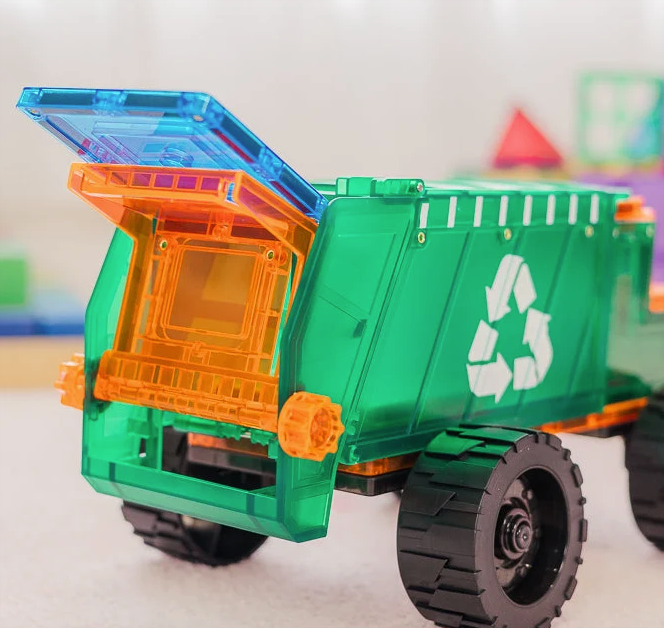 Tile Tek by Learn & Grow Toys MEGA Recycling Truck