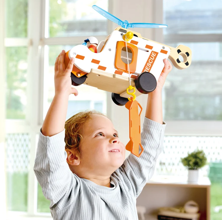 Hape To The Rescue Helicopter Set