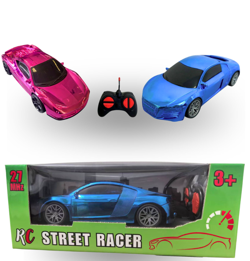 R/C Chrome Style Sports Car