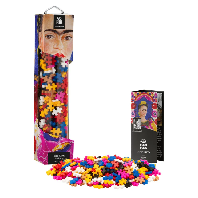 Plus Plus Tube Inspired Frida Kahlo 350pc Construction Toy