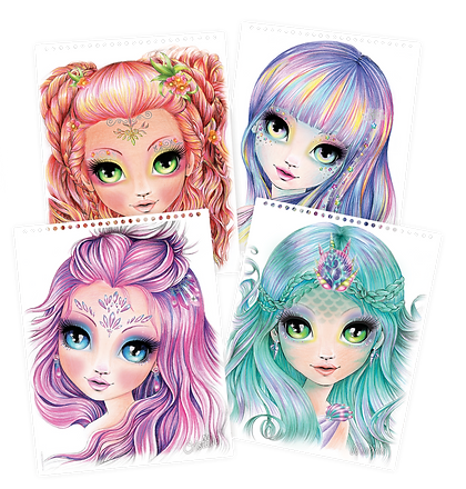 Nebulous Stars Makeup Artist Book Set Art & Craft