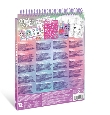 Nebulous Stars Makeup Artist Book Set Art & Craft