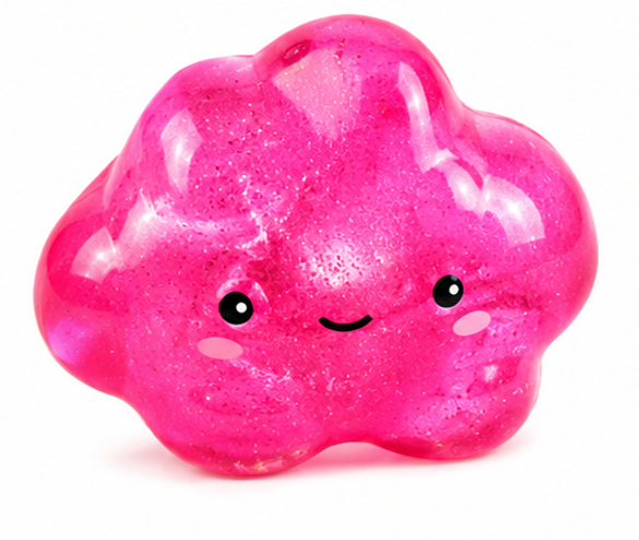 J'adore Glitter Cloud Squishy