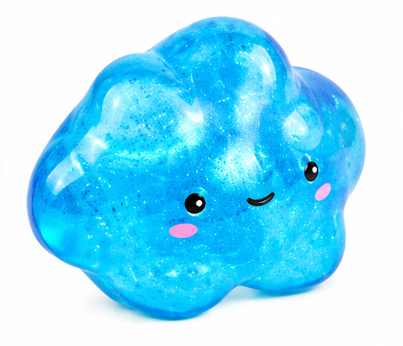 J'adore Glitter Cloud Squishy
