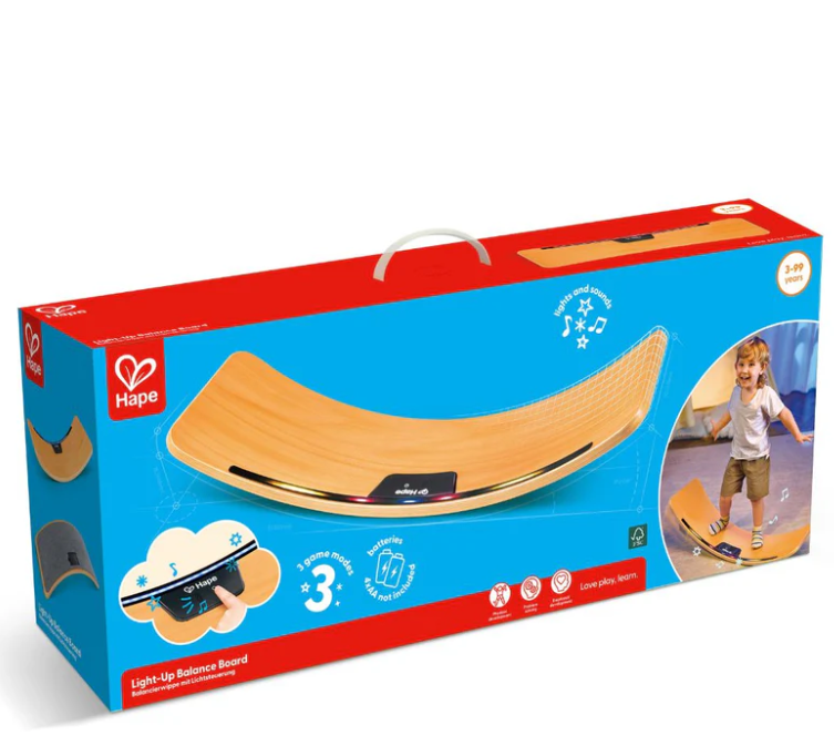 Hape Intelligent Light Up Balance Board balance board