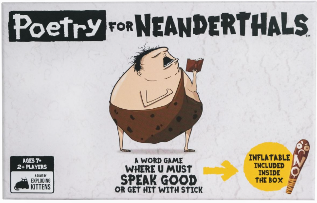 Exploding Kittens Poetry For Neanderthals