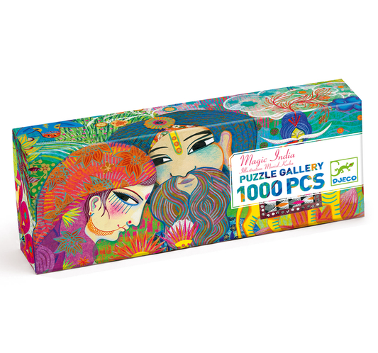 Djeco Magic India Gallery Puzzle 1000pc