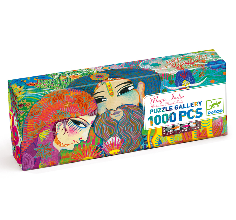 Djeco Magic India Gallery Puzzle 1000pc