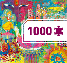 Load image into Gallery viewer, Djeco Magic India Gallery Puzzle 1000pc
