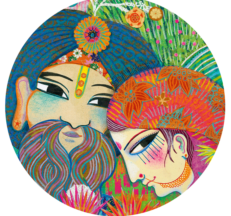 Djeco Magic India Gallery Puzzle 1000pc