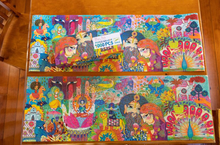 Load image into Gallery viewer, Djeco Magic India Gallery Puzzle 1000pc
