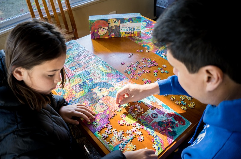 Djeco Magic India Gallery Puzzle 1000pc