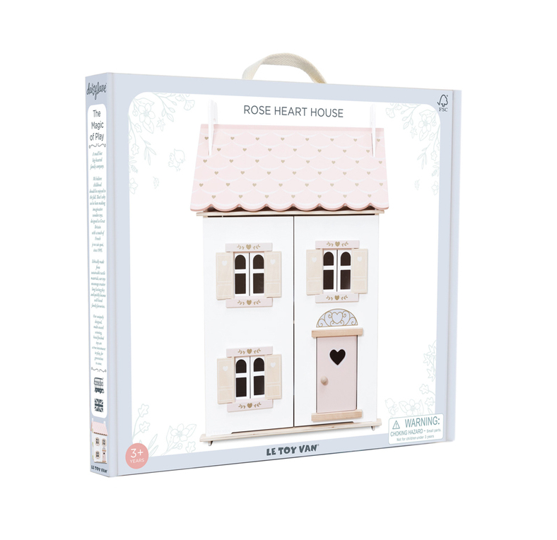 Le Toy Van Daisylane Rose Heart Doll House