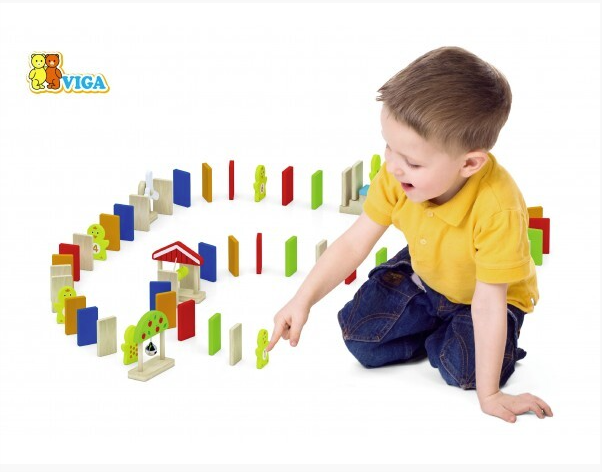 Viga Domino Run Set 116pc