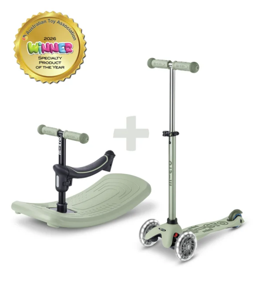 Micro Scooter Rock & Go Mini Deluxe LED