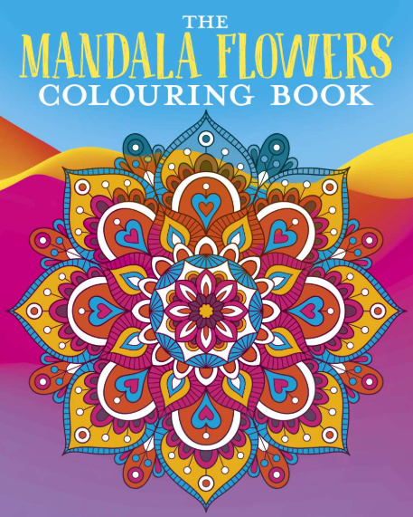 Mandala Flowers Colouring Book