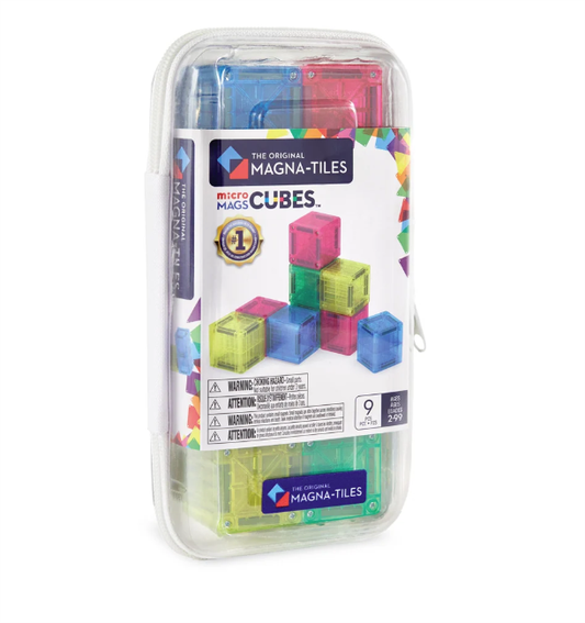 Magna Tiles MicroMags Cubes Travel Set