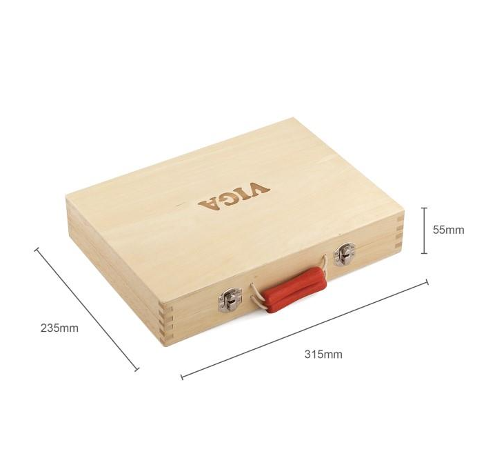 Viga Wooden Tool Box Playset Construction