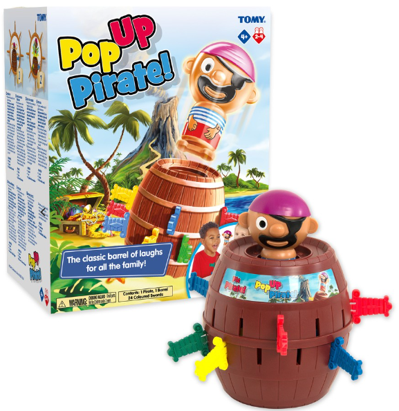 Tomy Pop Up Pirate Game tabletop games
