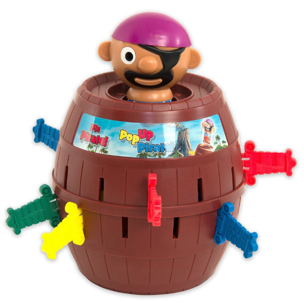 Tomy Pop Up Pirate Game tabletop games