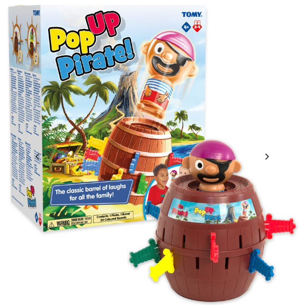 Tomy Pop Up Pirate Game tabletop games