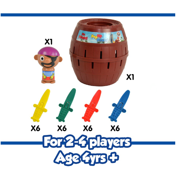 Tomy Pop Up Pirate Game tabletop games