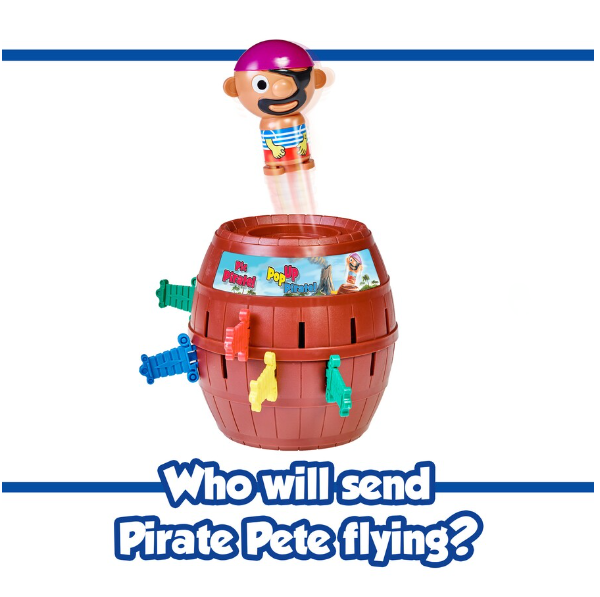 Tomy Pop Up Pirate Game tabletop games