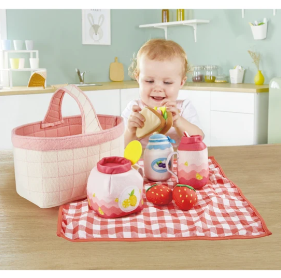Hape Toddler Picnic Basket