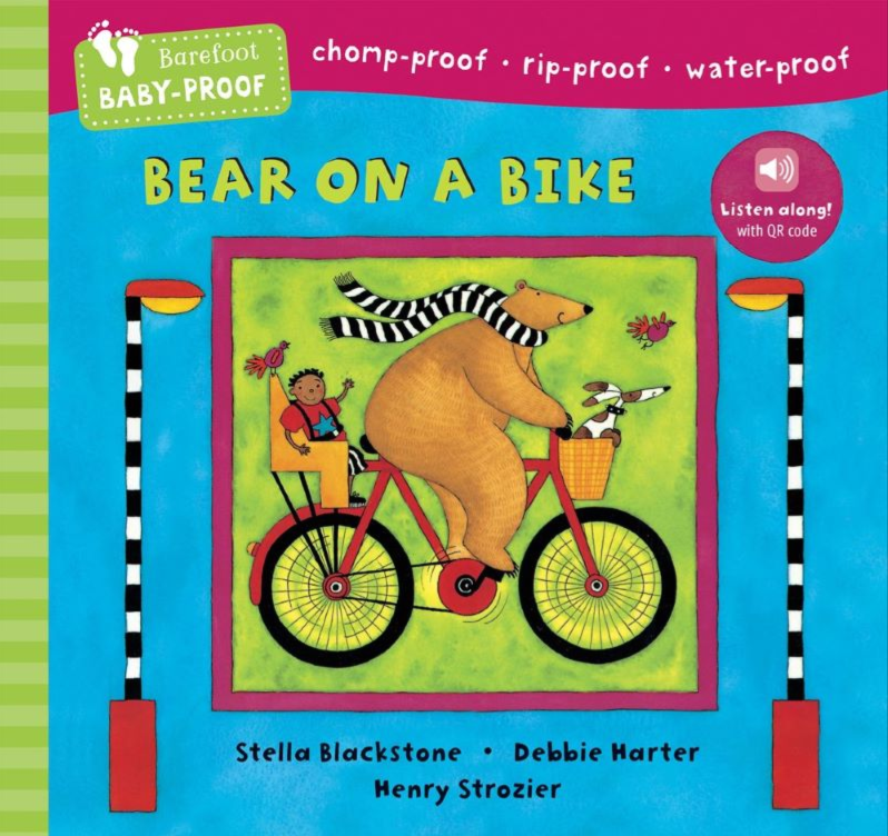 Bear On A Bike Tear Proof Book P/B Children's Book