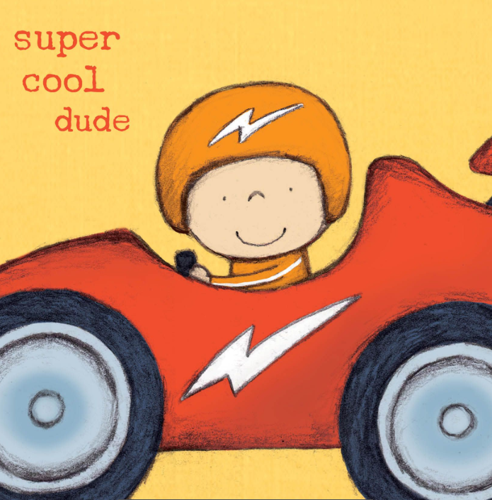 Birthday Card Race Car by Anne Marie Finn