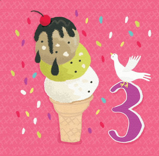 Bithday Card Ice Cream No.3 by Caitlin Murray