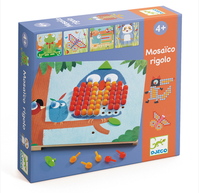 Djeco Rigolo Mosaico Peg Board Art & Craft