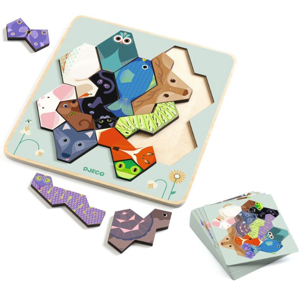 Djeco FormAnimo Animal Geometry Game